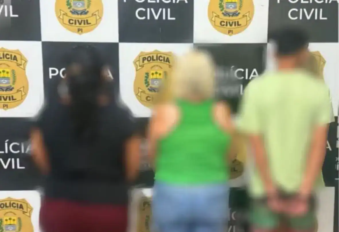 Polícia Civil do Piauí em operação que resultou na prisão de suspeitos de homicídio em Joaquim Pires.