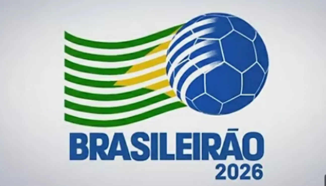 Ilustração do calendário do Campeonato Brasileiro 2026, com destaque para a pausa da Copa do Mundo e as novas datas da CBF.