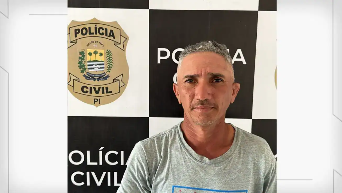 Marcelo Gomes de Sousa, homem preso pela Polícia Civil em Teresina por atear fogo na casa da ex-companheira e da atual.