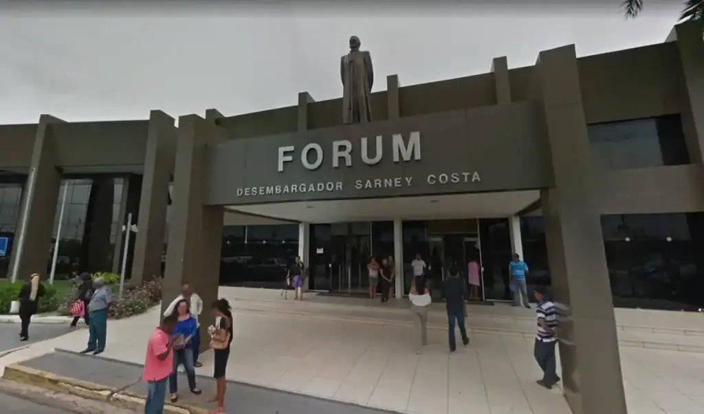 Francinaldo Protásio Souza após ser solto da prisão em São Luís