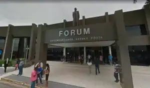 Francinaldo Protásio Souza após ser solto da prisão em São Luís