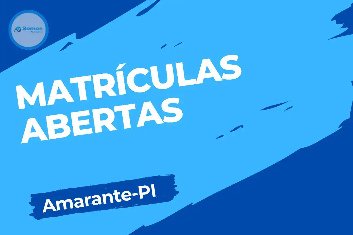Responsável preenchendo formulário de matrícula escolar em Amarante para o ano letivo de 2026