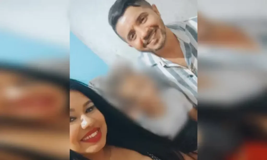 Viaturas da Polícia Militar e fita de isolamento em cena de crime em Sorocaba