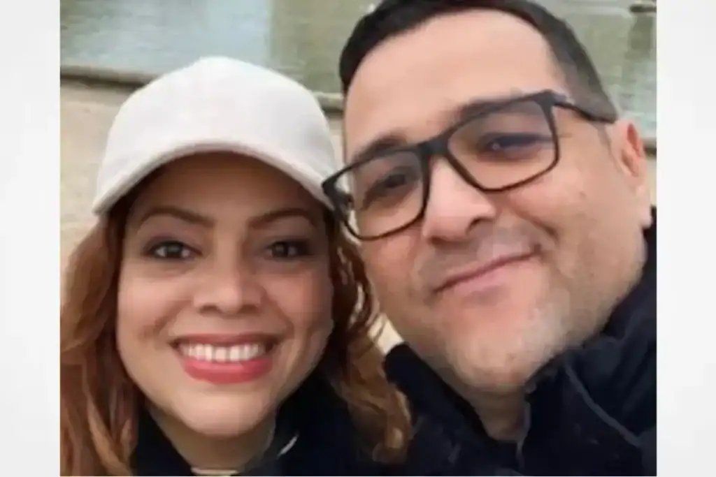 Foto de Jardel de Souza e Adriana Nascimento, músicos pernambucanos falecidos em acidente em Portugal.