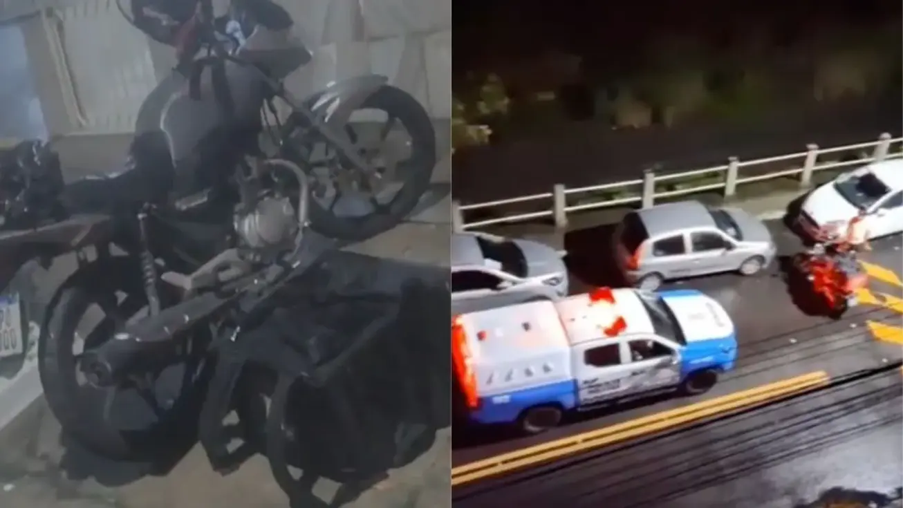 Motoboy em motocicleta, símbolo da profissão de Marcelo Júlio da Silva, assassinado em assalto no Rio.