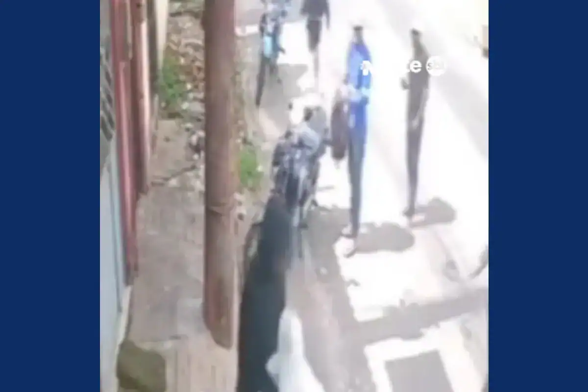 Rua comercial no bairro do Coqueiro, Belém, onde comerciante sofreu tentativa de invasão por extorsão.