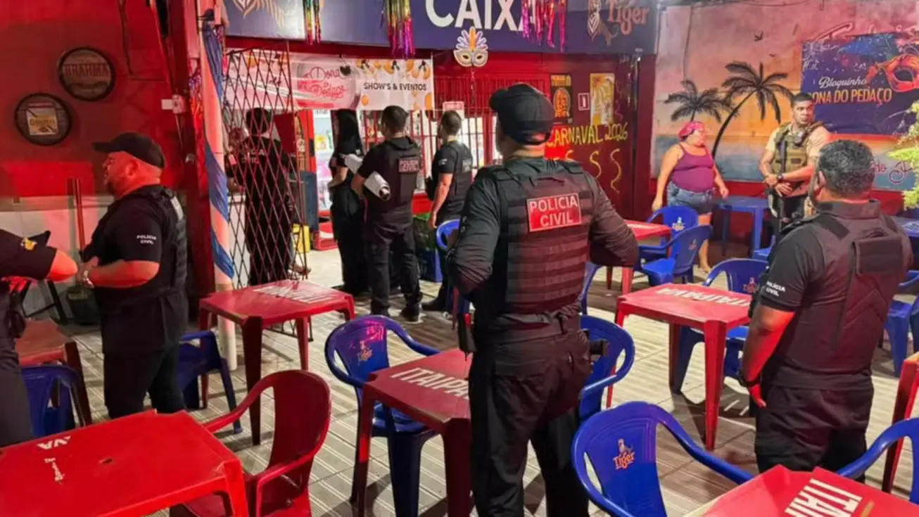 Bar na Zona Sul de Teresina é interditado por denúncias de som abusivo 1 Agentes da Delegacia de Proteção ao Meio Ambiente (DPMA) interditam bar no bairro Promorar, Zona Sul de Teresina.