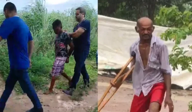 No Piauí, filho é preso ao confessar ter matado pai com facada no pescoço e jogado corpo dentro de poço