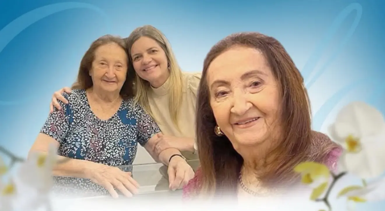 Retrato da professora Yeda de Moraes Souza Machado, intelectual piauiense e irmã do ex-governador Mão Santa.
