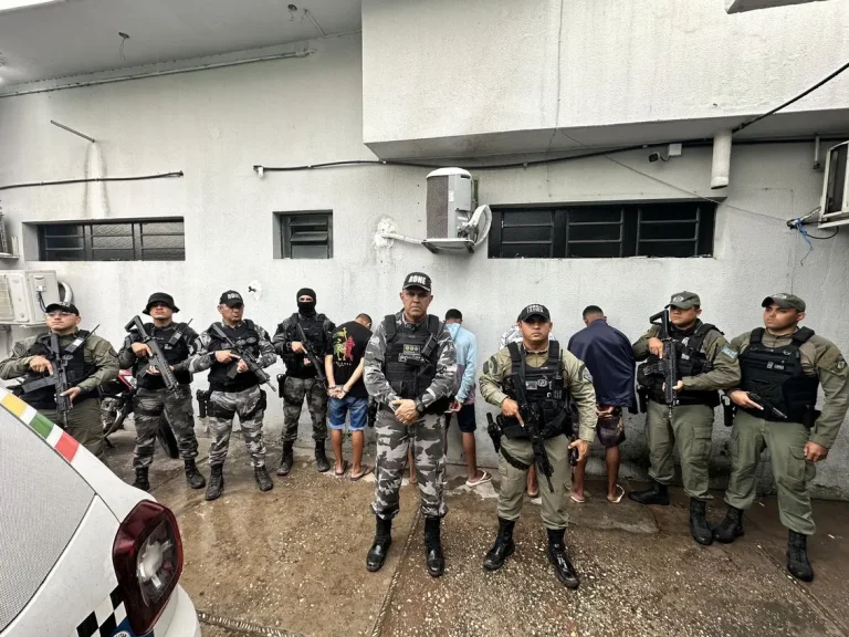 PM prende grupo e apreende arma após roubo a motorista de aplicativo em Teresina