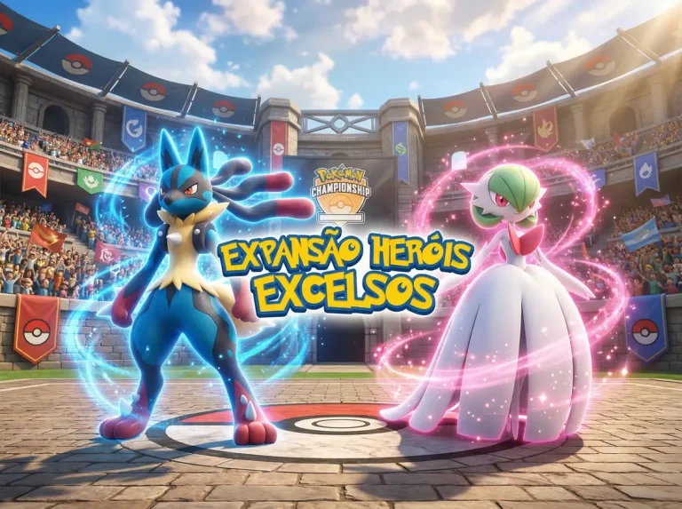 Heróis Excelsos Pokémon TCG: a expansão que coloca as Mega Evoluções no centro do jogo