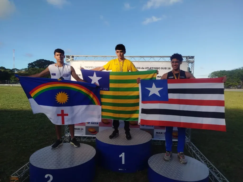 Estudante de Teresina é convocado para Seleção Brasileira de Atletismo Sub-18