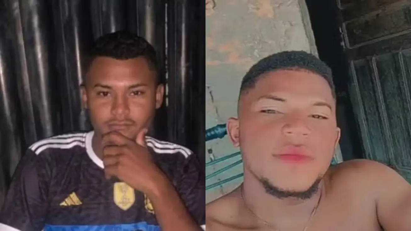 Cena do acidente fatal na PI-415, Piauí, envolvendo motocicleta e caminhão parado sem sinalização, onde dois irmãos morreram.