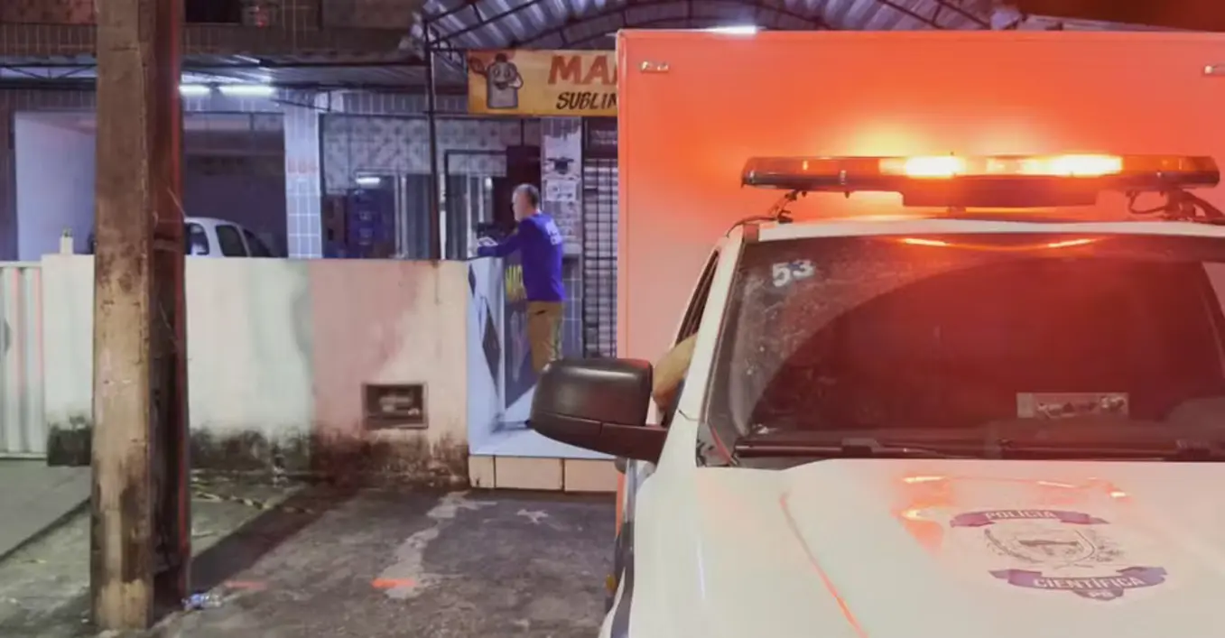 Bar no bairro Funcionários II, João Pessoa, local do assassinato de Itamar Leite por policial reformado.