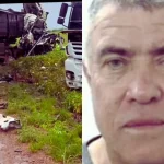 motorista de carreta morre apos colisao com caminhao tanque