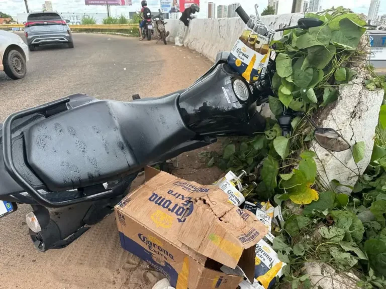Motociclista cai de viaduto na BR-010 em Imperatriz e é levado para hospital