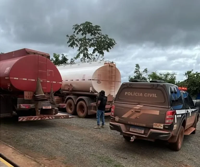 Polícia Civil recupera caminhão com 25 mil litros de combustível roubado em Sítio Novo-MA
